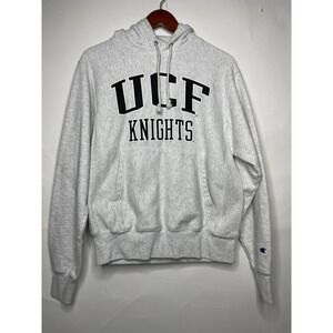 University Of Central Florida Knights Champion Hoodie Size Small Gray College‎